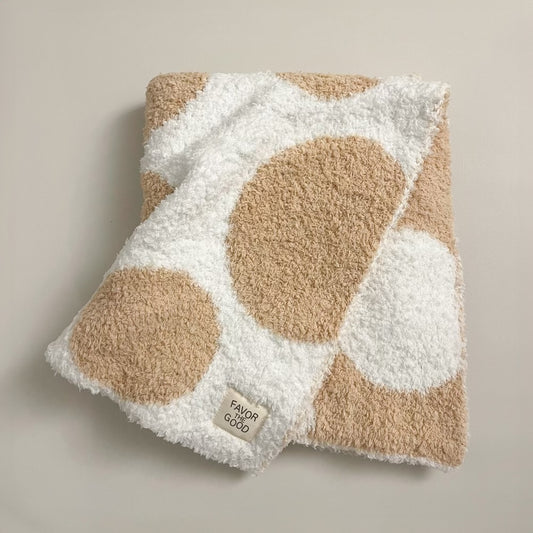 Dots Golden Baby Blanket